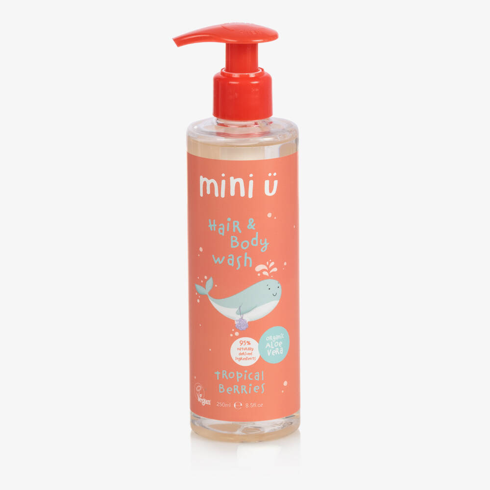 Mini U · Tropical Berries Hair & Body Wash · 250 мл