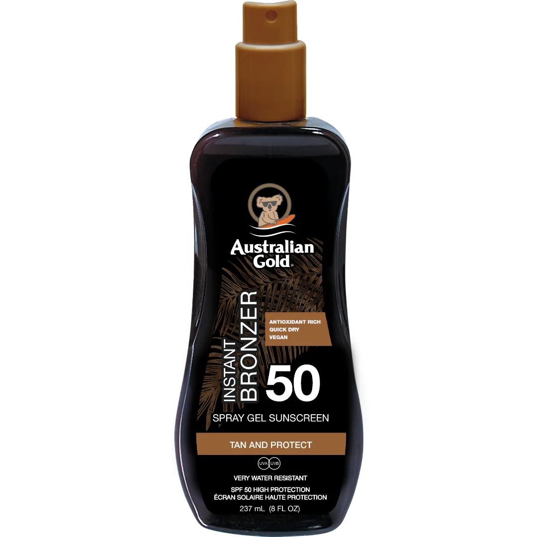 Australian Gold · Tan & Protect SPF 50 · 237мл